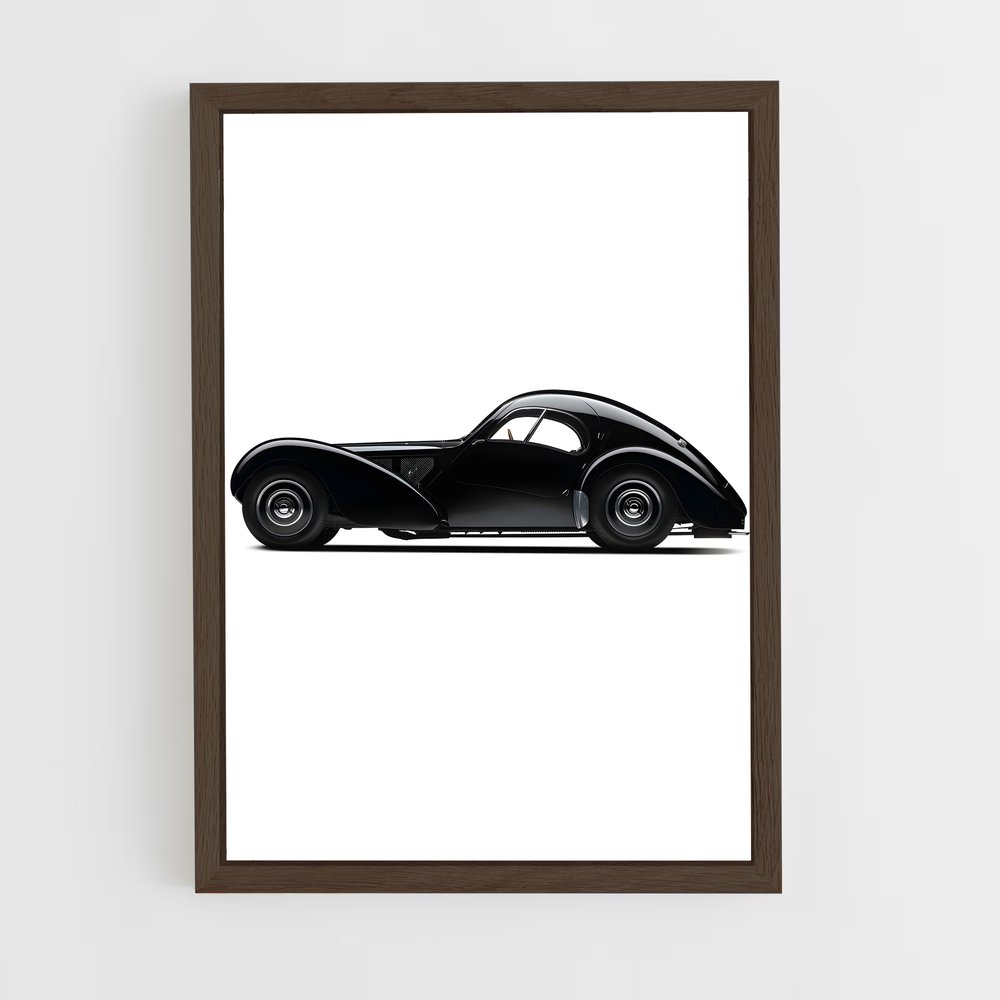 Poster Type atlantic – affiche Bugatti (vue 5)